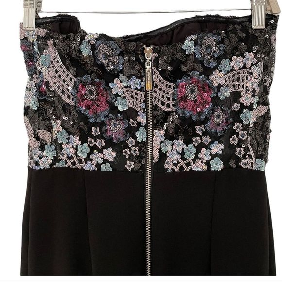 Bronx and Banco Black Floral Jumpsuit - Picture 8 of 13